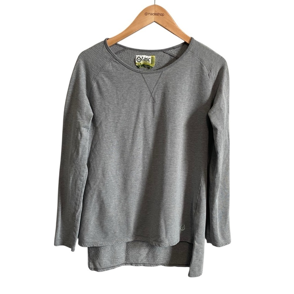 Tasc Performance NOLA Women's Long Sleeve Organic Cotton Bamboo Blend Size Small